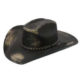 Alibi Straw Band Tassel Classic Western Cowboy Hat