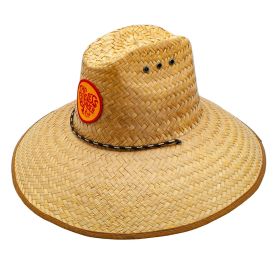 Surfer Patch Straw Lifeguard Hat