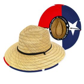 Lone Star State Straw Lifeguard Hat
