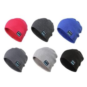 Musical Beanie Bluetooth Hat (Color: HEATHER GRAY)