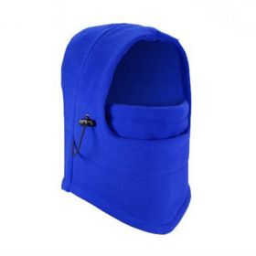 Multifunctional Thermal Windproof Hat for Winter Outdoor (Type: Hat, Color: Blue)